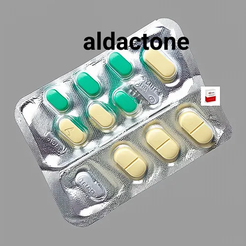 Aldactone nombre comercial y generico